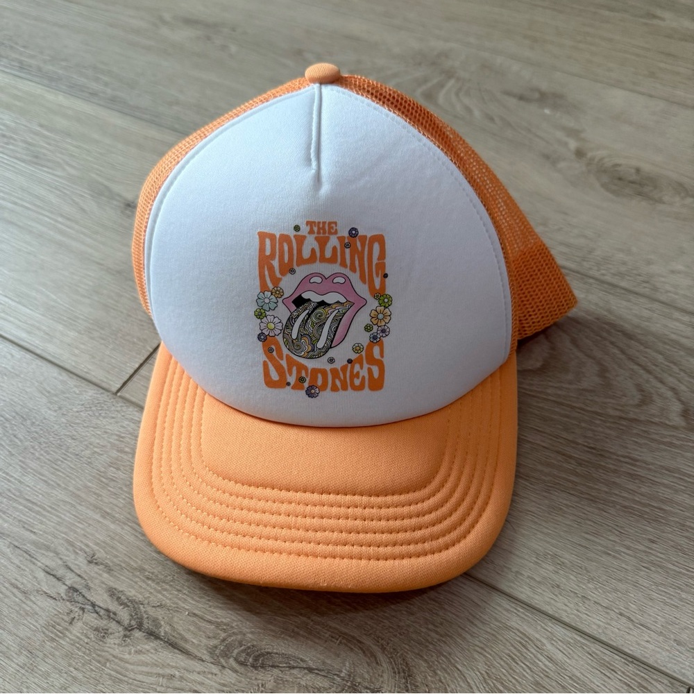 American Eagle Outfitters Orange Mesh Cap